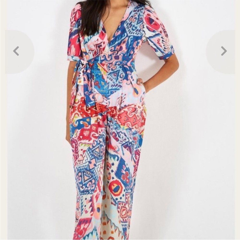 NWOT Farm Rio Boboikat Jumpsuit